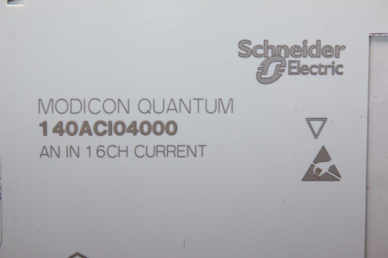 SCHNEIDER 140ACI04000 ANALOG INPUT MODULE - Image 2