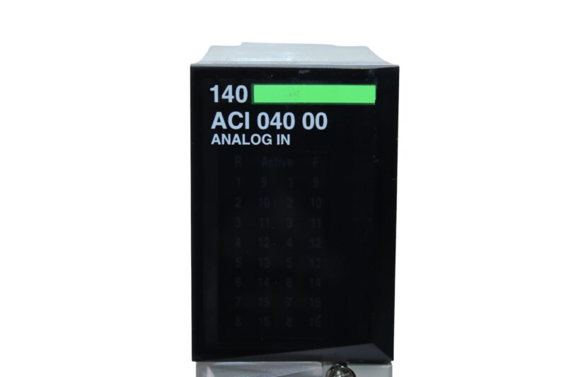 SCHNEIDER 140ACI04000 ANALOG INPUT MODULE - Image 3