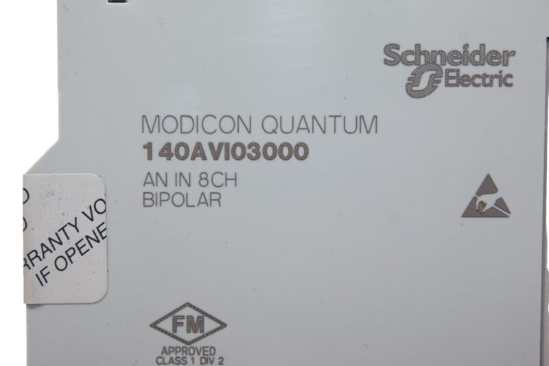 SCHNEIDER 140AVI03000 ANALOG INPUT MODULE - Image 4