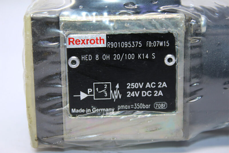 REXROTH R901095375 PRESSURE SWITCH HED 8 OH-20/100K14S