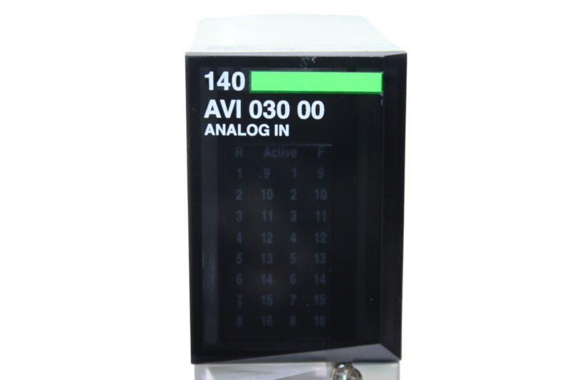 SCHNEIDER 140AVI03000 ANALOG INPUT MODULE - Image 3