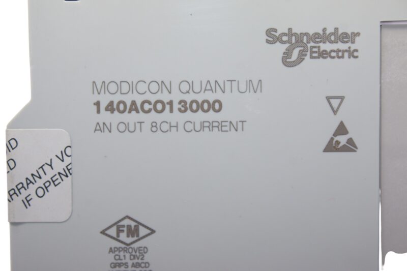 SCHNEIDER 140ACO13000 ANALOG OUTPUT MODULE - Image 2