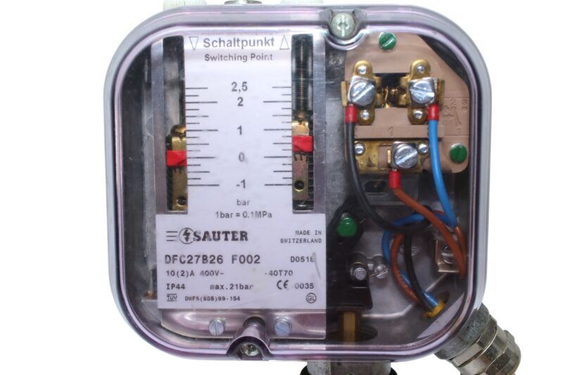 SAUTER DFC27B26 F002 PRESSURE SWITCH - Image 3