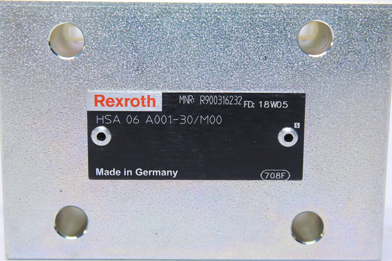 REXROTH R900316232 COVER PLATE HSA 06 A001-30/M00