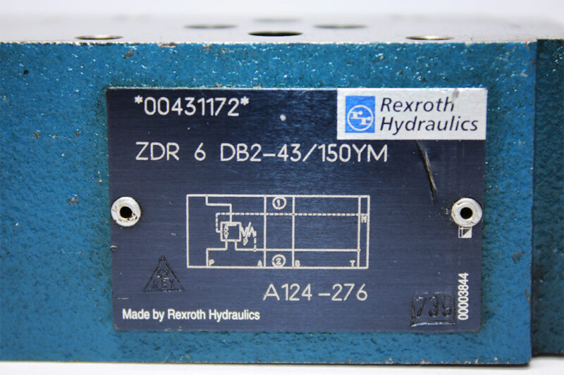 REXROTH R900431172 PRESSURE REDUCING VALVE ZDR6DB2-43/150YM