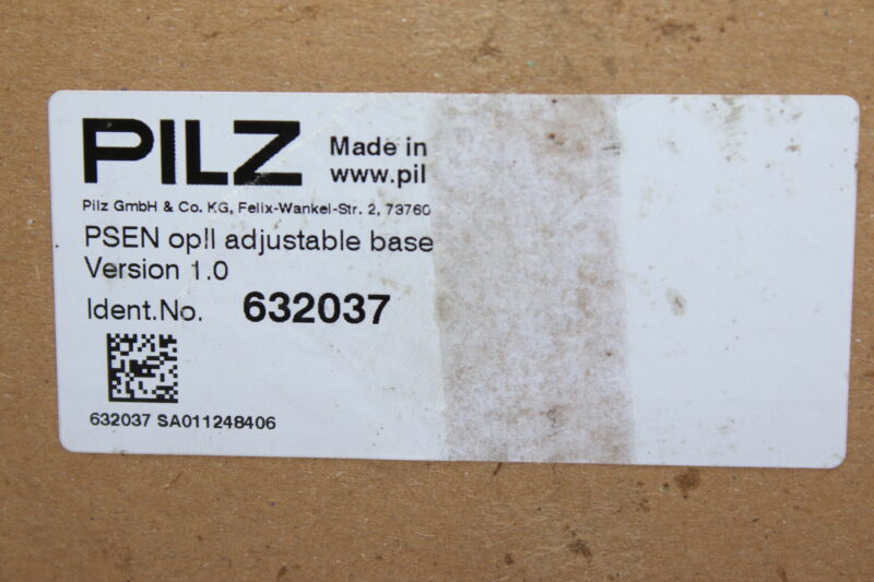PILZ 632037 PSEN OPII ADJUSTABLE BASE UNIT - Image 2