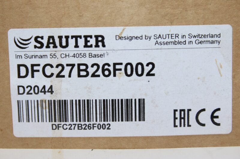SAUTER DFC27B26 F002 PRESSURE SWITCH - Image 2