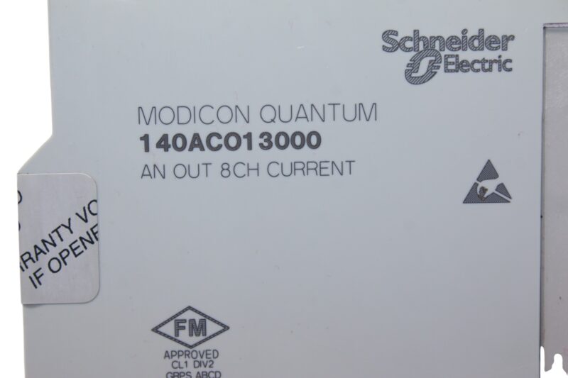SCHNEIDER 140ACO13000 ANALOG OUTPUT MODULE - Image 2