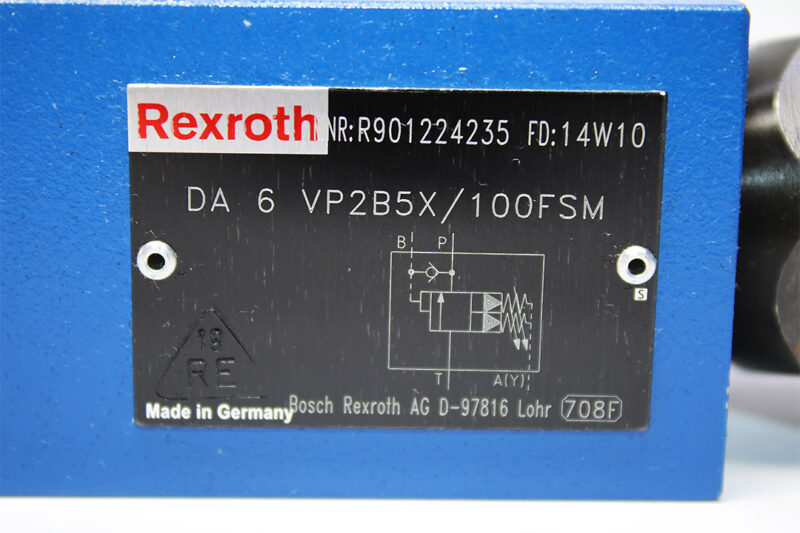 REXROTH R901224235 PRESSURE CUT OFF VALVE DA6VP2B5X/100FSM