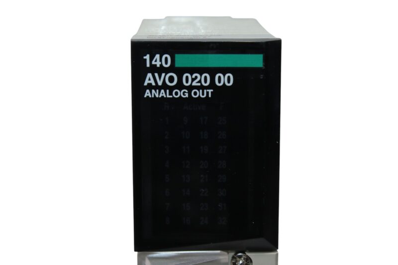 SCHNEIDER 140AVO02000 ANALOG OUTPUT MODULE - Image 3