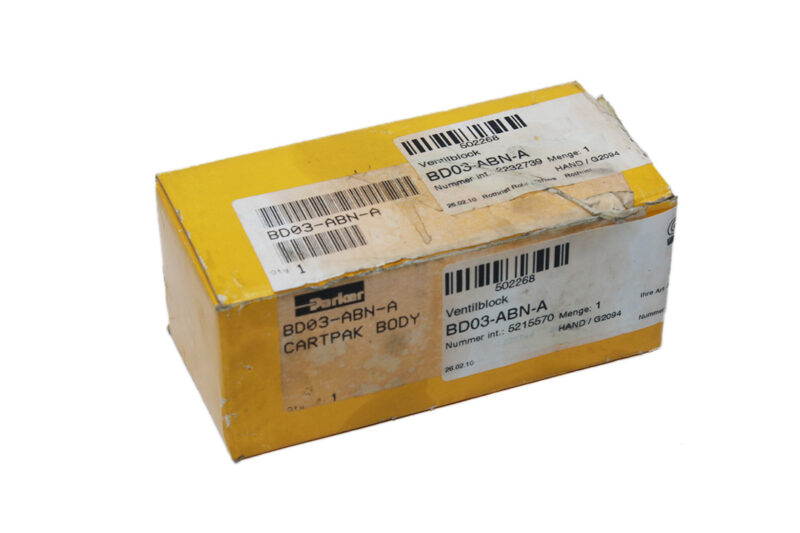 PARKER BD03-ABN-A CARTPAK BODY - Image 7