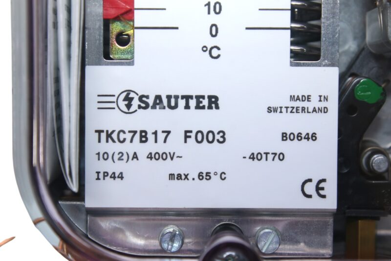SAUTER TKC7B17 F003 TEMPERATURE SWITCH - Image 3