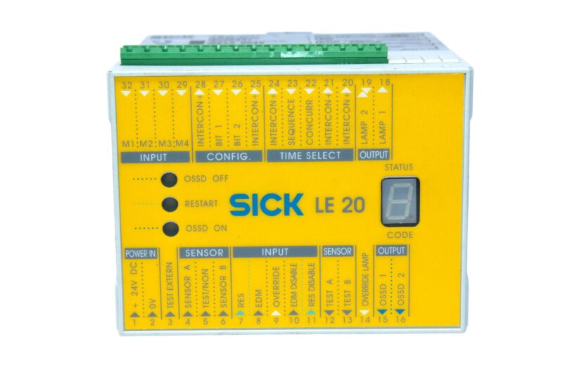 SICK LE20-2621 SAFETY SWITCHING AMPLIFIER 6020341 - Image 3