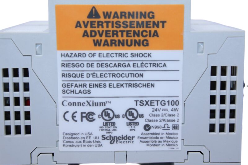 SCHSCHNEIDER TSXETG100 ETHERNET MODBUS GATEWAY - Image 3