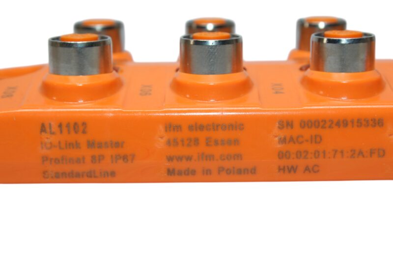 IFM AL1102 IO-LINK MASTER SL PN 8P IP67 - Image 7
