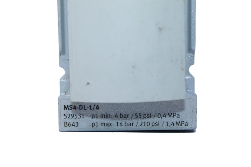 FESTO MS4-DL-14 SOFT START VALVE 529531