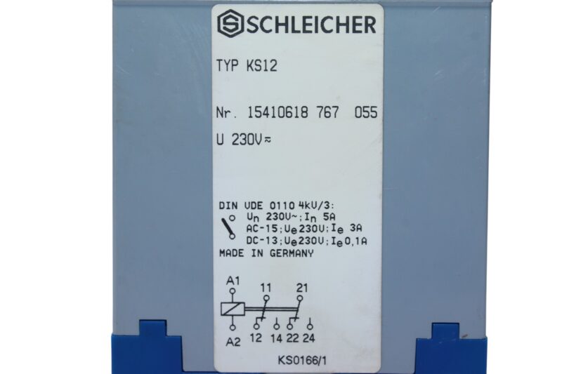 SCHLEICHER KS12 SAFETY RELAY - Image 2
