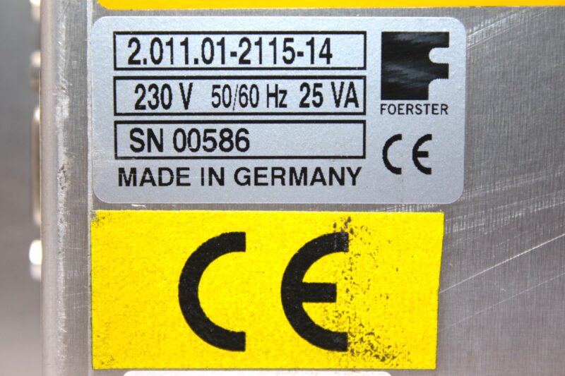 FOERSTER 2.011.01-2215-14 DISPLAY PANEL - Image 2
