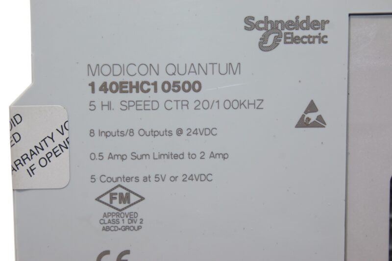 SCHNEIDER 140EHC10500 HIGH-SPEED COUNTER MODULE - Image 2