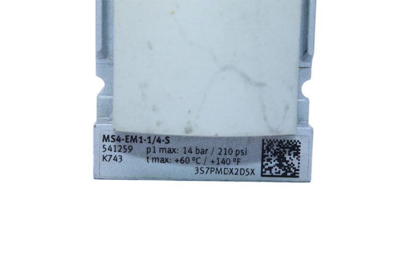 FESTO MS4-EM1-1/4-S ON/OFF VALVE 541259