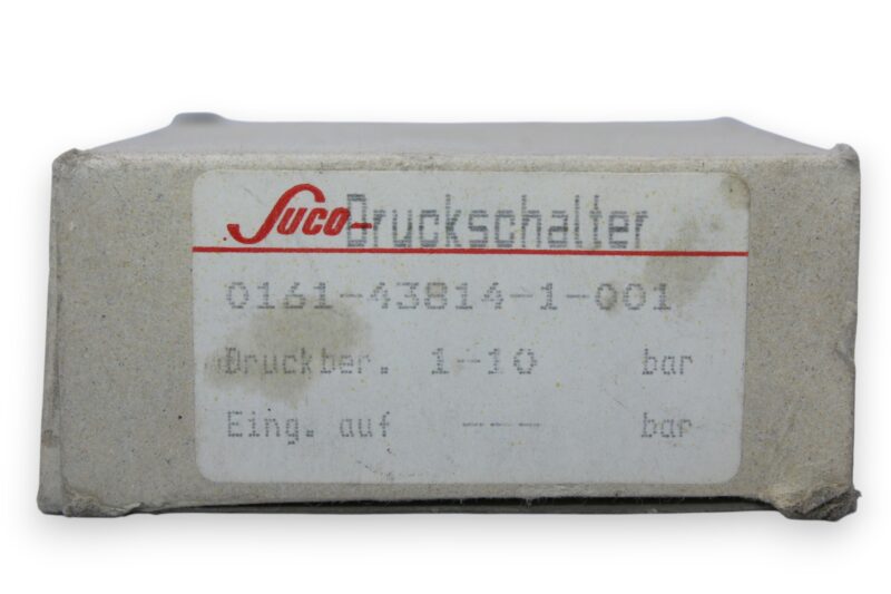 SUCO 0161 438 14 1 001 Pressure switch 1…10 bar - Image 2