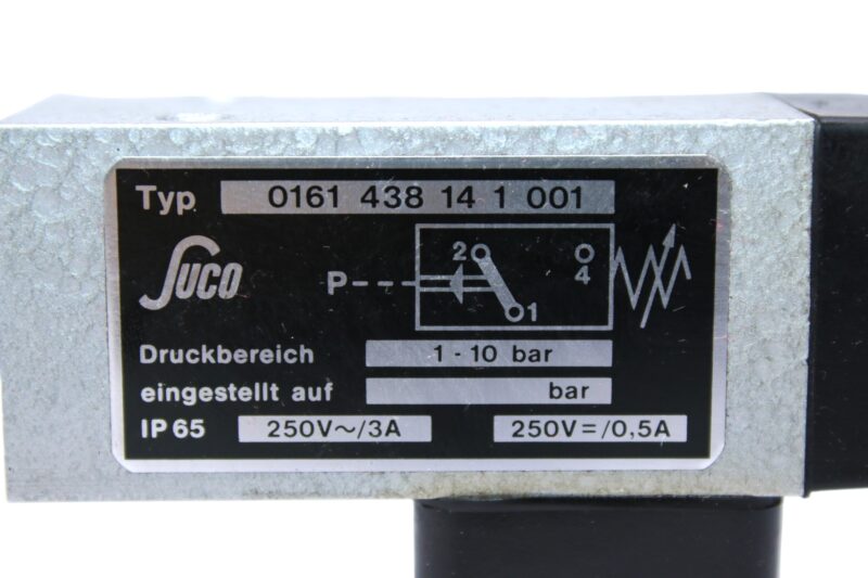 SUCO 0161 438 14 1 001 Pressure switch 1…10 bar - Image 3