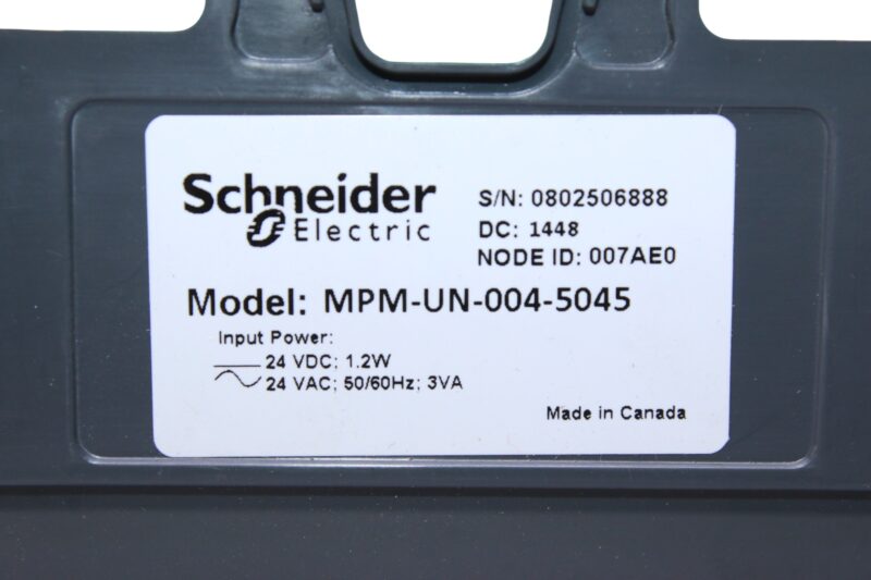 SCHNEIDER MPM-UN-004-5045 MULTI-PURPOSE MANAGER - Image 4