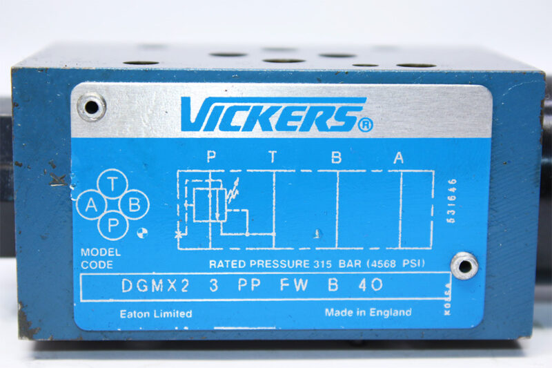 VICKERS DGMX2 3 PP FW B 40 PRESSURE RELIEF VALVE - Image 3