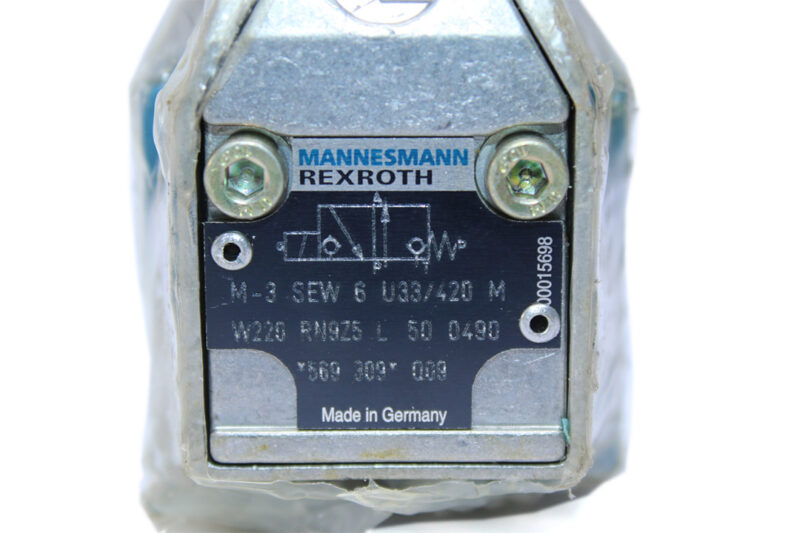 REXROTH R900569309 DIRECTIONAL SEAT VALVE M-3SEW6U33/420M