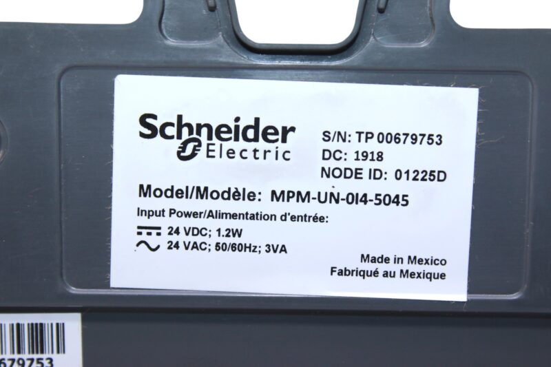 SCHNEIDER MPM-UN-0I4-5045 MULTI-PURPOSE MANAGER - Image 2