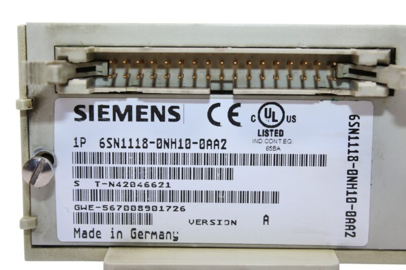 SIEMENS 6SN1118-0NH10-0AA2 SIMODRIVE 611 UNIVERSAL E DIGITAL - Image 3