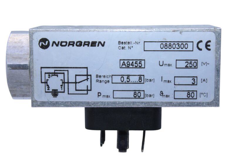 NORGREN 0880300 PRESSURE SWITCH 0.5...8 bar - Image 2