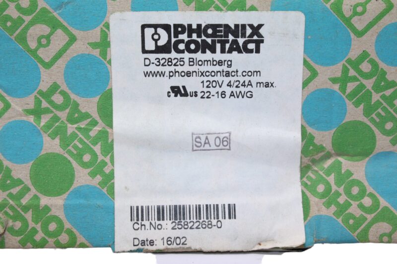 PHOENIX CONTACT SACB-8/16-L-M23 SENSOR ACTUATOR BOX 1692459 - Image 3