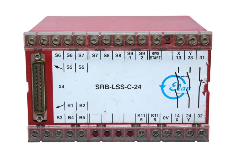 ELAN SRB-LSS-C-24 SAFETY RELAY MODULE - Image 3