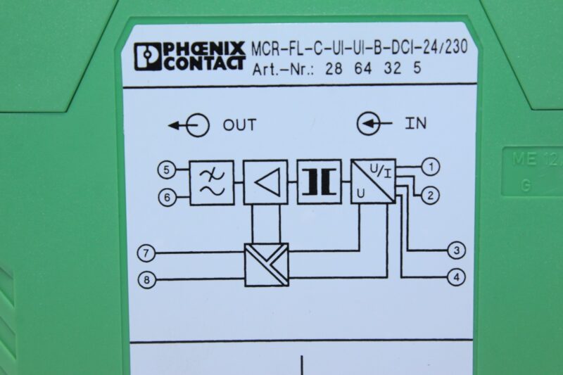 PHOENIX CONTACT MCR-FL-C-UI-UI-B-DCI-24/230 SIGNAL CONDITIONER 2864325 - Image 4