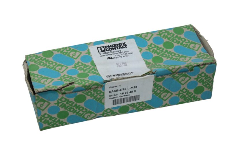 PHOENIX CONTACT SACB-8/16-L-M23 SENSOR ACTUATOR BOX 1692459 - Image 9