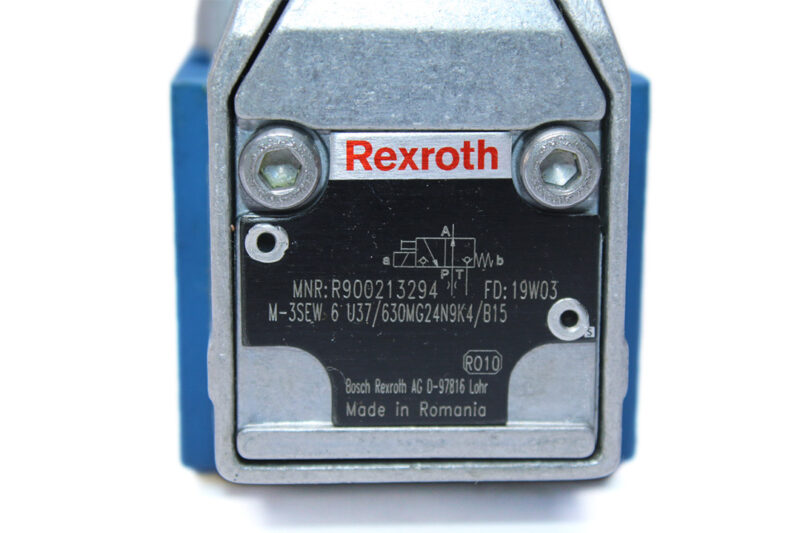 REXROTH R900213294 DIRECTIONAL SEAT VALVE M-3SEW 6 U37/630MG24N9K4/B15