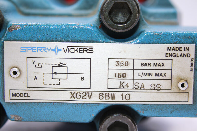 VICKERS XG2V 6BW 10 PRESSURE REDUCING VALVE