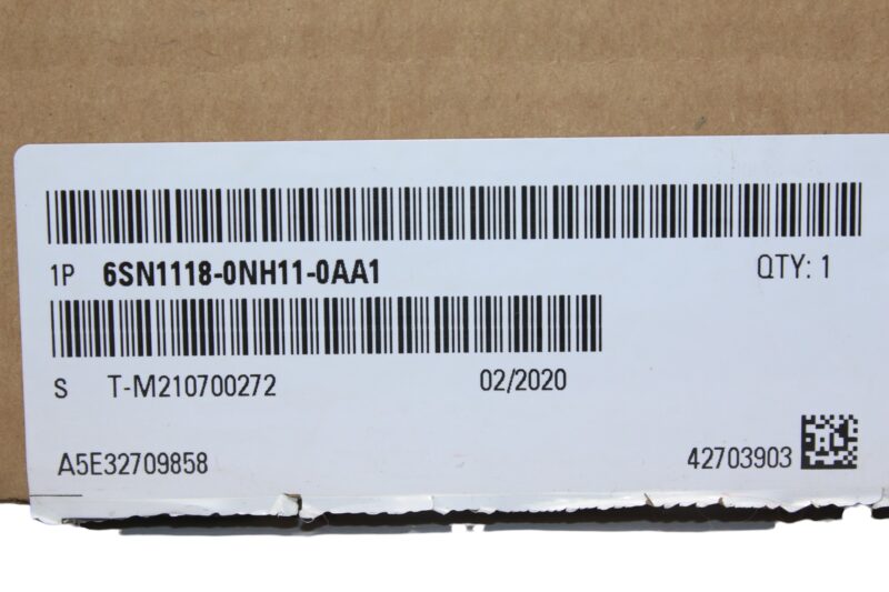 SIEMENS 6SN1118-0NH11-0AA1 SIMODRIVE 611 - Image 2