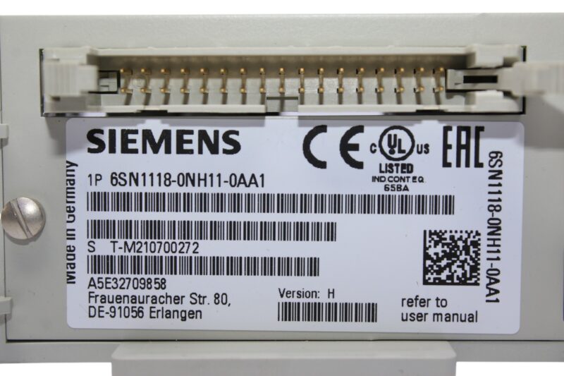 SIEMENS 6SN1118-0NH11-0AA1 SIMODRIVE 611 - Image 5