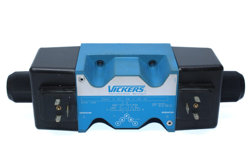 VICKERS DG4V 5 8CJ VM U C6 20 SOLENOID OPERATED DIRECTIONAL VALVE - Image 3