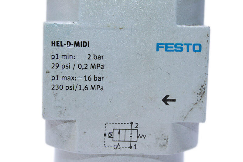 FESTO HEL-D-MIDI ON/OFF VALVE
