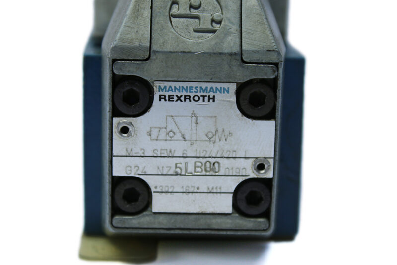 REXROTH M-3 SEW 6 U24/420 L G24 NZ4 DIRECTIONAL SEAT VALVE
