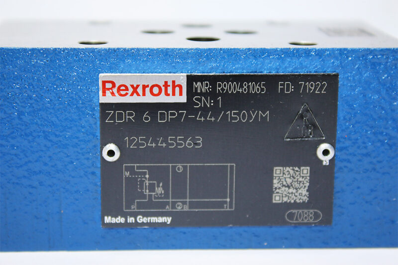 REXROTH R900481065 PRESSURE REDUCING VALVE ZDR6DP7-44/150YM