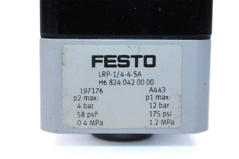 FESTO LRP-1/4-4-SA PRESSURE REGULATOR 197176