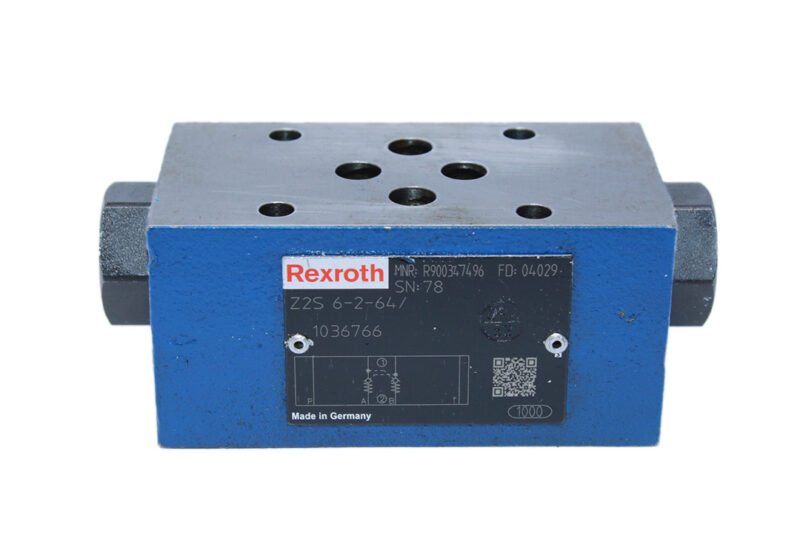 REXROTH R900347496 CHECK VALVE SANDWICH PLATE Z2S6-2-64/ - Image 3