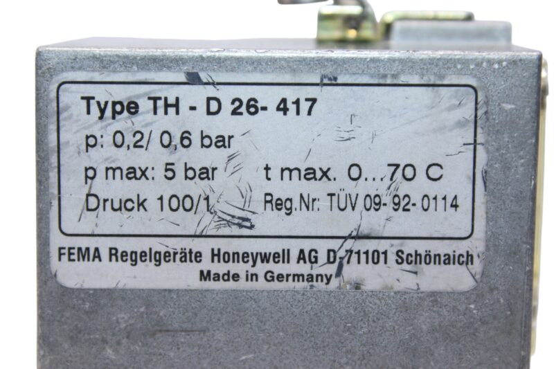 HONEYWELL TH-D26-417 TEMPERATURE SWITCH - Image 2