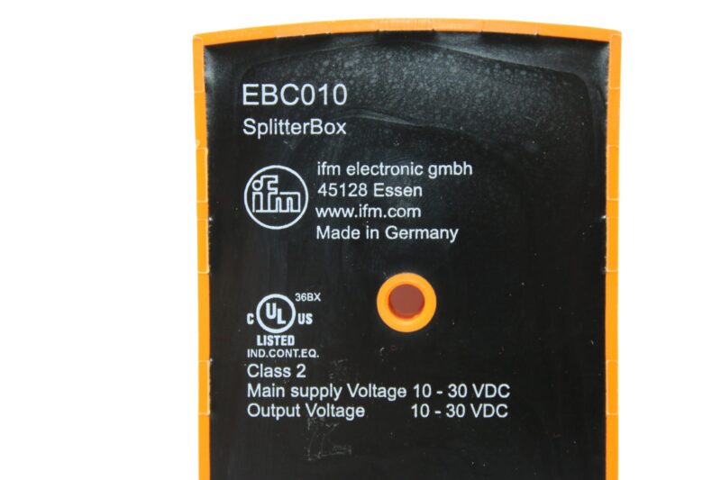 IFM EBC010 SPLITTER BOX ZDO8H059MSS0000-00STAK120MSS - Image 3