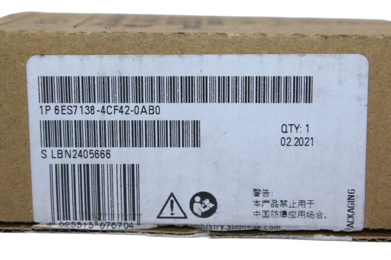 SIEMENS 6ES7 138-4CF42-0AB0 POWER MODULE - Image 2