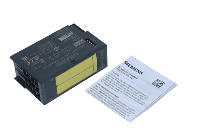 SIEMENS 6ES7 138-4CF42-0AB0 POWER MODULE